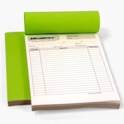 Talonarios autocopiativos