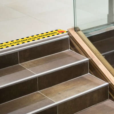 Vinilos adhesivos suelo SEGURIDAD